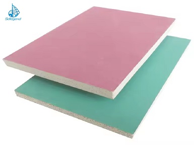 Paper faced gypsum board/ Fire-resistant gypsum board / Moisture-resistant gypsum board / Waterproof gypsum board